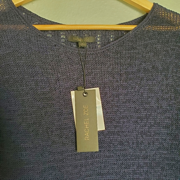 Rachel Zoe Karla Open Work Sweater Size Large - Picture 7 of 9